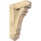 Ekena Millwork Merced Arts and Crafts Rough Sawn Bracket w/ Offset Brace, Douglas Fir, 8"W x 24"D x 36"H BKT0806X24X36MRC03RDF - alternate 1